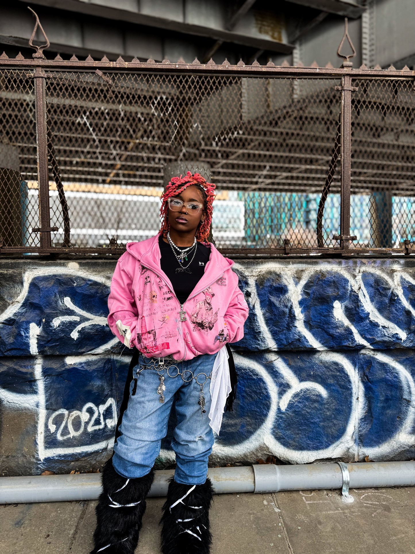 BLUSH COWBOY BLESSING HOODIE