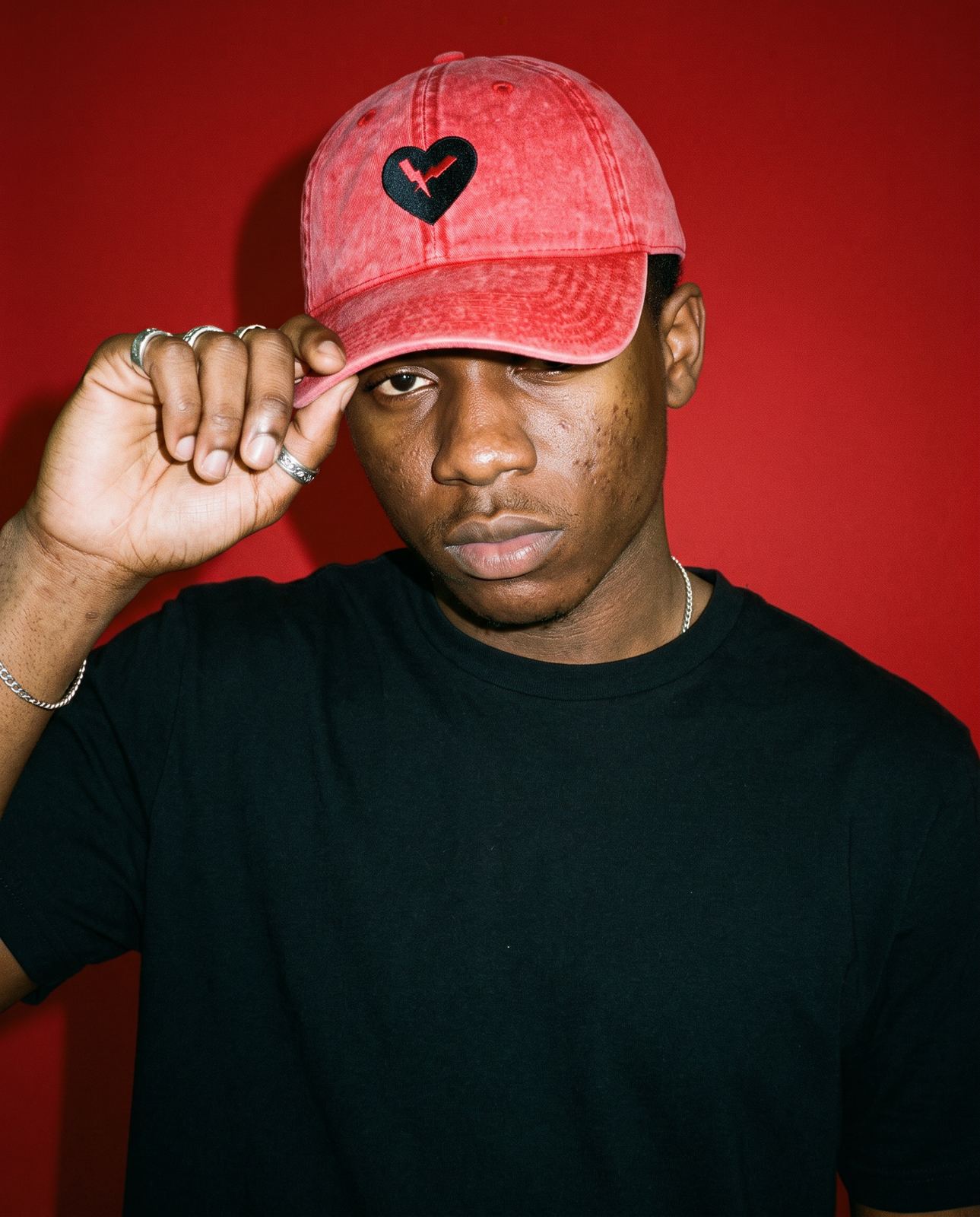 Vintage Heart Cap Red — campaign