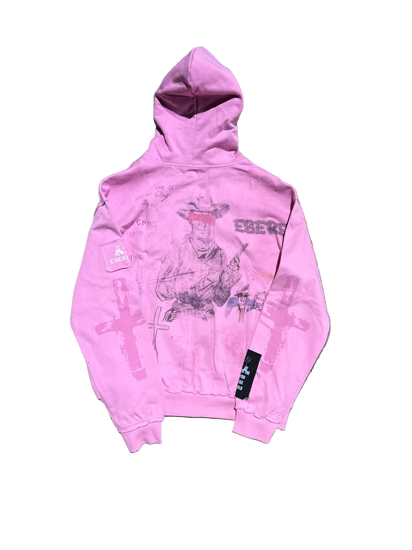 BLUSH COWBOY BLESSING HOODIE