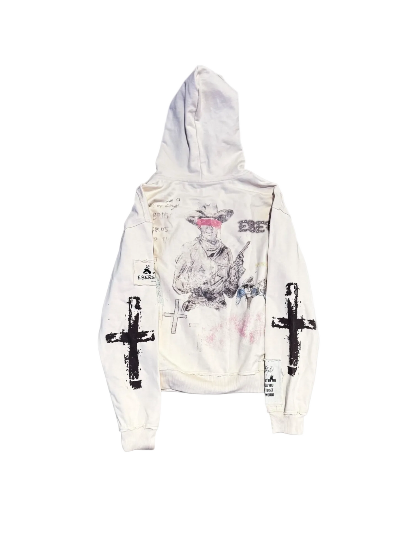 COWBOY BLESSING HOODIE OFF WHITE