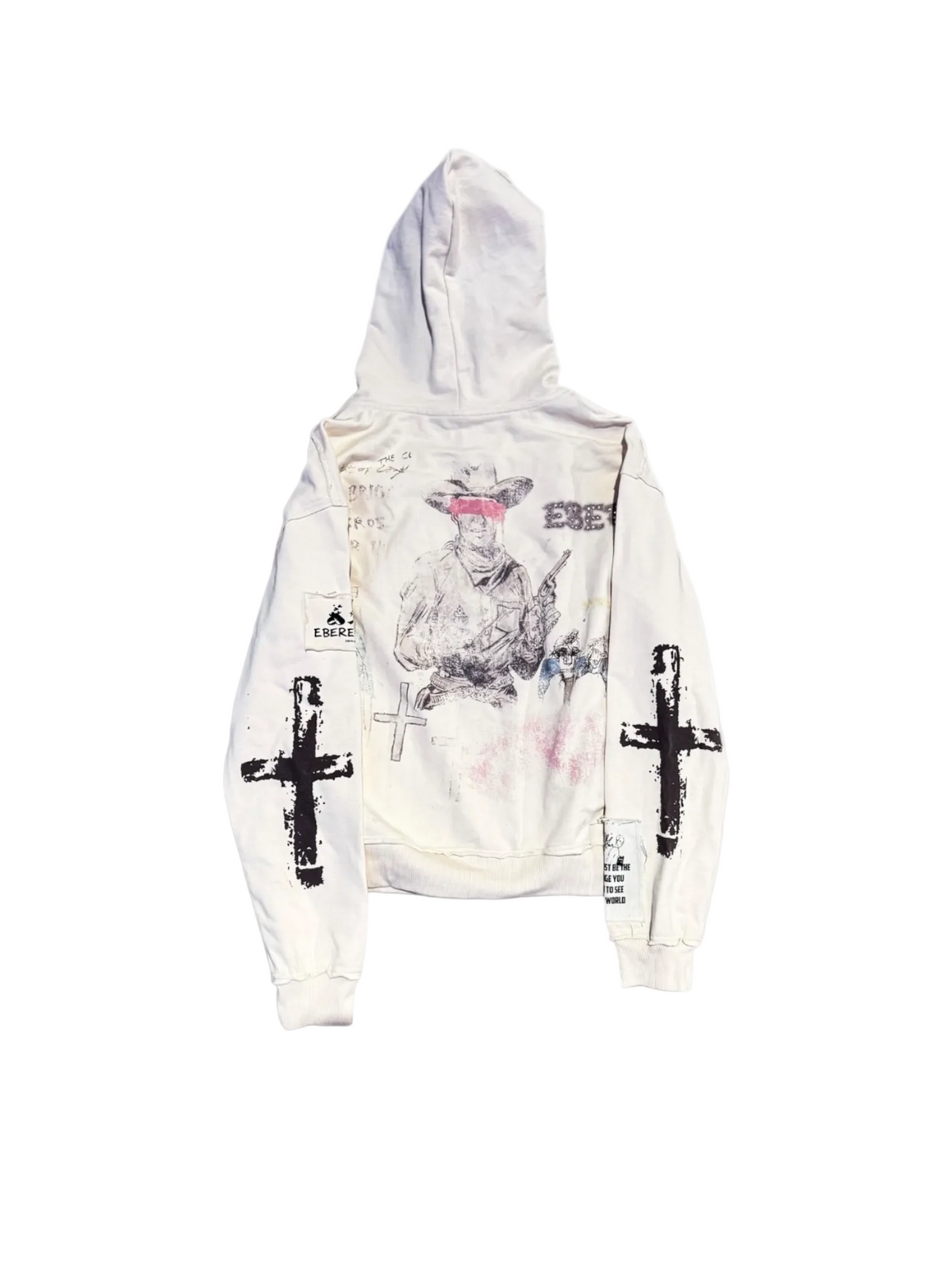 COWBOY BLESSING HOODIE OFF WHITE