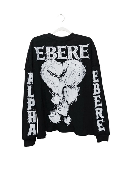 Angel thermal sweater black